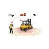 Forklift safety systems