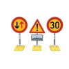 Temporary traffic signs