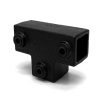 Square black tube fittings
