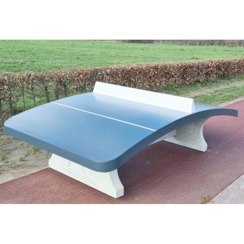 Table de ping-pong d'extérieur anthracite en béton - HeBlad