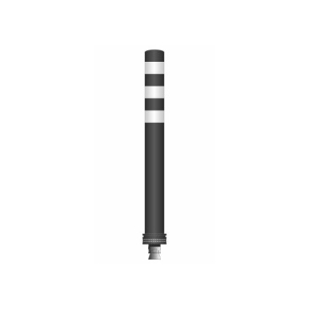 Flex pole cone Ø80 H=800 black- white