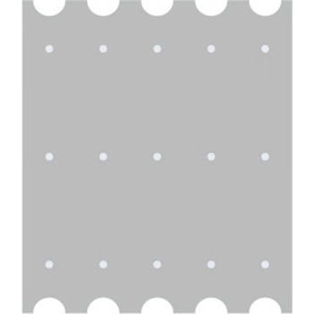 Template for tactile guide strips 3.5 x 28 cm with pen