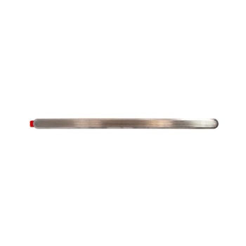 Guiding strip made of stainless steel 1.6x28x0.38 cm, with adhesive,