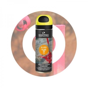 Soppec TP Fluo markervärv 500ml - kollane