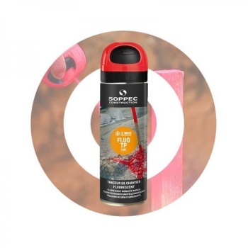 Soppec TP Fluo markervärv 500ml - punane