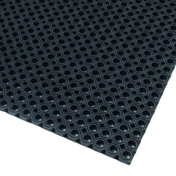 Oct-O-Flex outdoor entrance mat Black