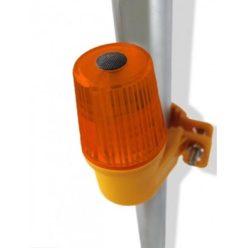 Site safety LED lamp – side mount