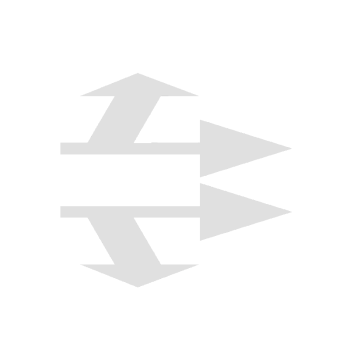 Directional arrows straight-right or straight-left