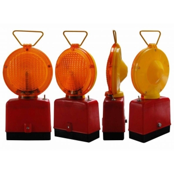 Safety lamp 1-sided, yellow
