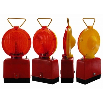 Safety lamp 1-sided, red