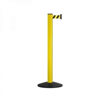 Beltrac Safety barrier 3,7m yellow-black