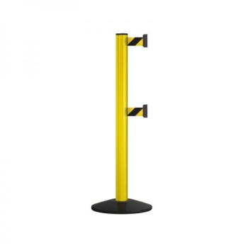 Beltrac Safety barrier 2x3,7m, yellow-black