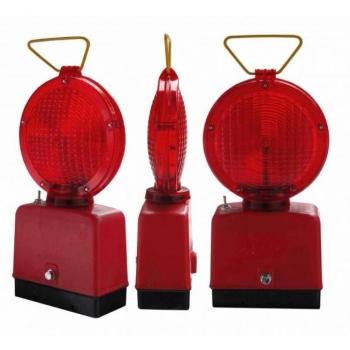 Safety lamp 2-sided, red