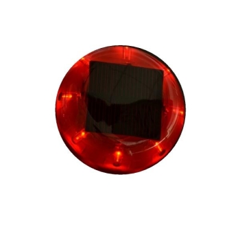 Solar LED Post Light, red