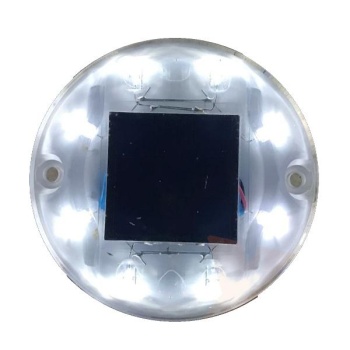 Solar LED lamp postile, valge