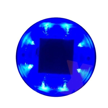 Solar LED Post Light, blue