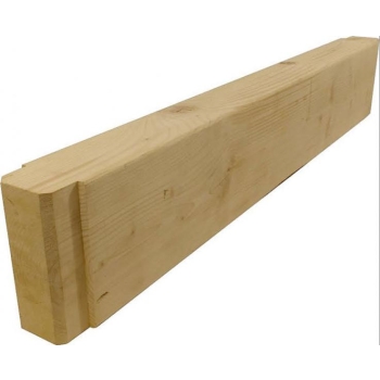 Wooden protective bar 200x100 L2400 mm