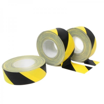 WT-5561 warning tape yellow/black 50mm x 50m