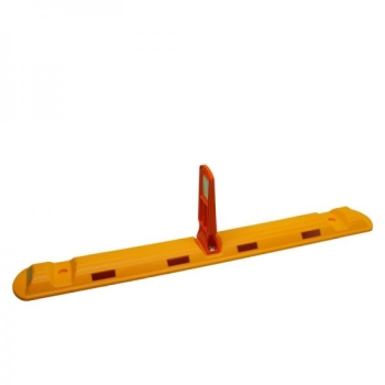 Lane seperator with small indicator 1170x150x280 mm, orange