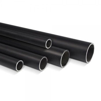 Round steel tube black D=33,7 mm