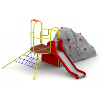 Playground Set "Orle" with Climbing Boulder