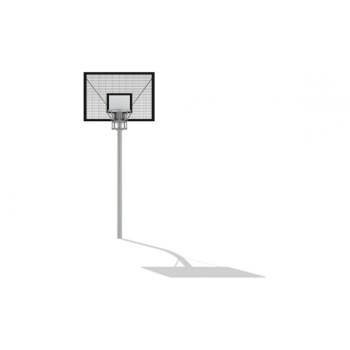Basketball Hoop with Lattice Backboard