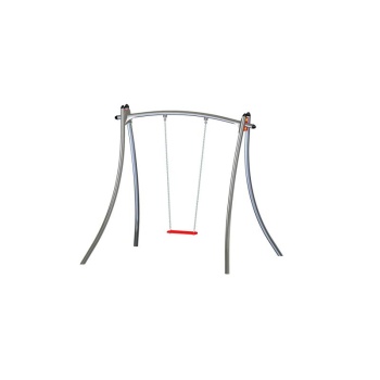 Futura Single Swing Set with Flat Seat