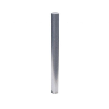 Stainless steel bollard casting in concrete Ø154mm