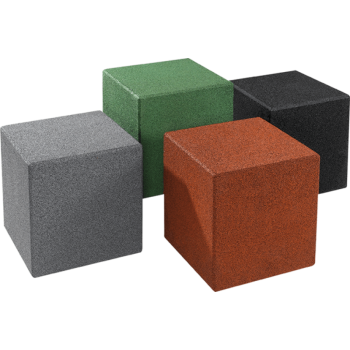 3D Rubber Cube 400x400x400 (EPDM)