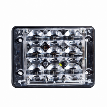 Pindvilkur Super Slim 9 LED 150˚ lainurk 12-24V, kollane