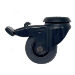 Wheel with brake Ø75 mm