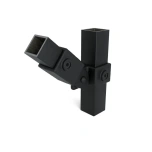  Tüüp 44, Liigend klamber, must 40x40 mm