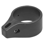 Plastklamber postile Ø48.3 mm, must