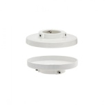 Cap cover for sign post AL Ø60/160 mm, white