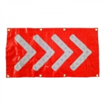 LED arrow mat, red with red LEDs