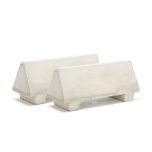  Concrete barriers 470x390x1090mm set of 2