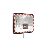 Traffic mirror Ice-Free stainless steel 60x80cm bracket 76mm
