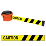 Skipper piirdelint XS 9m (must-kollane, "CAUTION")