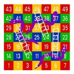 Snake & Ladder game 1-49