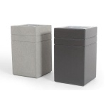 BRNO Concrete Litter Bin 003329 40l