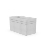 BRNO Concrete Planter 133133 H65cm