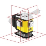 Ristjoonlaser CL5R punase kiirega (4x360°), bluetooth