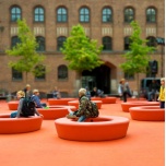 LOOP CIRCLE, Circular bench