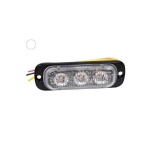 Pindvilkur ST3, 3xLED, 12/24V, valge