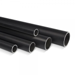 Round steel tube black D=21,3mm