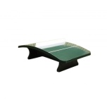 Concrete Foot Volleyball Table Green