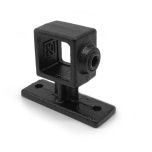 Type 34, Handrail support, black - 25x25 mm