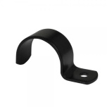 Type 100 Black, Saddle clamp, Ø33,7 mm