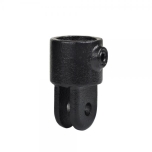 Type 42 Black, Female single socket, Ø48,3 mm