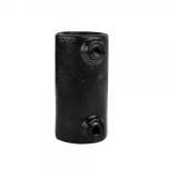 Type 8 Black, Straight Coupling, Ø48,3 mm